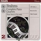 Brahms : Int�grale des quatuors pour piano - Trio pour piano n�4 Op. posthume
