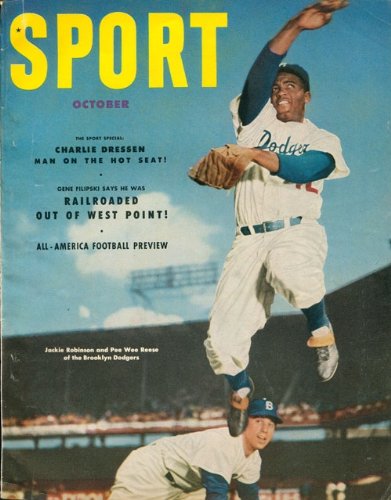 Jackie Robinson Pee Wee Reese October 1952 Sport Magazine
