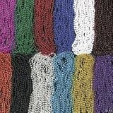 Metallic Bead Necklace Assortment (144 pcs)