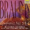 Johannes Brahms: Sinfonie 3 und 4