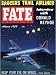 August 1959 Fate Magazine Saucers Trail Airliner Vintage Science Fiction and Fantasy Sci Fi Book Cover Art Poster