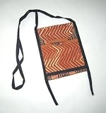 Maze Handpainted Passport Holder/Shoulder Bag