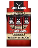 Jack Link's Beef Steak, Original Flavor, 1-Ounce Packages (Pack of 24)