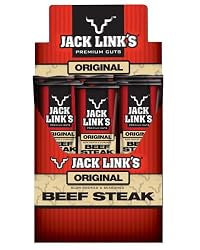 Jack Link's Beef Steak, Original,  1-Ounce Packages, 24 Count