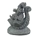 Stone Carving Lord Ganesha Religious Statue (sos309)