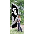 Chicago White Sox MLB Applique & Embroidered Tall Team Flag (102"x30")