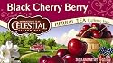 Celestial Seasonings Herb Tea, Black Cherry Berry, Tea Bags, 20-Count Boxes (Pack of 6)  [Amazon Frustration-Free Packaging]