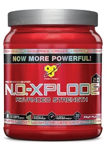 BSN Noxplode 30 Serve Powder, Fruit Punch, 1.48 Pound