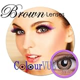 Colour Vue Fashion Contact Lenses 3 Tones Brown