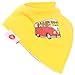 Zippy Fun Baby Bandana Drool Bibs (4 Pack Gift Set) Retro Cool