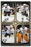 Retail Furnitures item: Pittsburgh Penguins (Evgeni Malkin, Sidney Crosby, Jordan Staal, Marc-Andre Fleury) Sports Poster Print - 24