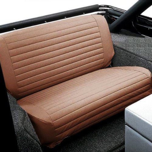 Bestop 29223-04 Jeep Rear Fold  &  Tumble Seat Cover TAN For 1965-95 Jeep CJ5 CJ7 and Wrangler