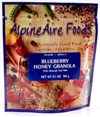 AlpineAire Foods Blueberry Honey Granola With Milk