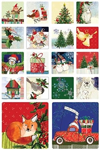 DrinkBlots Spirit of Christmas Art Coasters AC11385