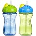 Playtex Baby Lil' Gripper Twist 'n Click 9 Ounce Straw Cup, 2 Count,Colors May Vary