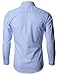 FLATSEVEN Mens Slim Fit Classic Dress Shirts