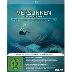 Versunken: Tod im Atlantik - Tauchexpeditionen zu verschollenen Kriegsschiffen (3D-Schuber) [Blu-ray]