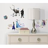 RoomMates RMK2361SCS Frozen Peel and Stick Wall Decals, 36 Count