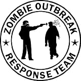 Zombie Outbreak Style #1 Team Vinyl Wall Art Decal