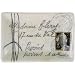 Brown French Envelope Porcelain Rectangle Tray