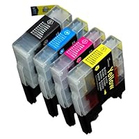 4 Pack Compatible Brother LC-71 , LC-75 1 Black, 1 Cyan, 1 Magenta, 1 Yellow for use with Brother MFC-J280W, MFC-J425W, MFC-J430W, MFC-J435W, MFC-J5910DW, MFC-J625DW, MFC-J6510DW, MFC-J6710DW, MFC-J6910DW, MFC-J825DW, MFC-J835DW. Ink Cartridges for inkjet printers. LC-1240BK , LC-1240C , LC-1240M , LC-1240Y © Blake Printing Supply