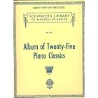 Buy Schirmer's Library of Piano Classics; Album of Twenty-Five Piano Classics (Volume 1315) by various