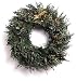 18 HANDMADE SHADES OF GREEN WREATH Preserved Chinkapin, Ocean Spray, Coyote Bush, Port Orford Cedar, Flax
