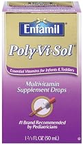 Enfamil Poly-Vi-Sol Multivitamin Supplement Drops for Infants and Toddlers, 1.67-Ounce Bottles (Pack of 2)
From Enfamil
