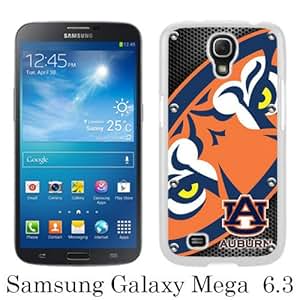 SEC Football Auburn Tigers 4 White Samsung Galaxy Mega 6.3 i9200