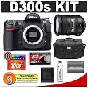 Nikon D300s Digital SLR Camera + 18-200mm VR [Vibration Reduction] II DX Lens + 16GB Card + EN-EL3e Battery + Case + Cameta Bonus Accessory Kit