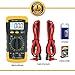 METERTECK Digital Multimeter (DMM) - Voltmeter, Ohmmeter, Ammeter - 1 YEAR GUARANTEE - 2 TEST LEADS