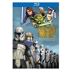 Star Wars: The Clone Wars - Seasons 1-5 (Collector's Edition) [Blu-ray]