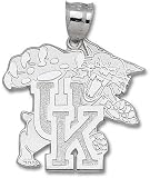 Kentucky Wildcats Solid Sterling Silver Wildcat 1 5/8'' Giant Pendant
