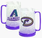 Arizona Diamondbacks Plastic Crystal Freezer Mugs - Set of 4