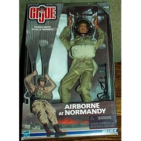 G.I. Joe Airborne at Normandy with Working Parachute 12 Action Figure by G. I. Joe