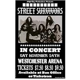 Lynyrd Skynyrd (Street Survivors, Concert) Music Poster Print - 11x17