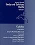 Calculus: Study And Solutions Guide Volume 1 Eight Edition