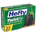 Hefty E2-0381 39-Gallon Twist Tie Lawn and Leaf Bags, 10-Count
