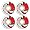 Spitfire Bighead Series 54mm High Performance Skateboard Wheel (Set of 4)