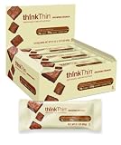 thinkThin Protein Bar, Brownie Crunch, Gluten Free, 2.1-Ounce Bars (Pack of 10)