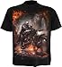 Spiral - Mens - STEAM PUNK RIDER - T-Shirt Black