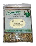 Tribest SEED20015 Crunchy Bean Mix - Garbanzo; Red Lentils; Green Lentils; Green Pea; - 12 oz