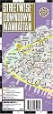 Streetwise Downtown Manhattan Map - Laminated Street Map of Downtown Manhattan, NY - Folding pocket size travel map with integrated subway station locations (Streetwise)