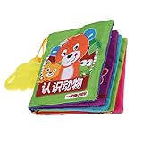 Vktech 赤ちゃん おでかけ 布の絵本 さわって発見　認識能力アップ (動物)