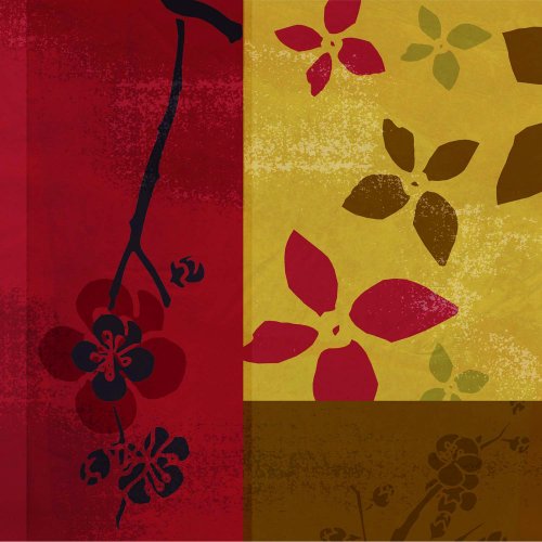 Asian Garden 1 Wall Art - 24x24