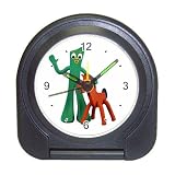Travel Alarm Clock of Gumby and Pokey