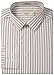 Haggar Men's Mechanical Stretch Bold Stripe Long-Sleeve Dress Shirt