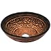 Vigo Industries VG07019 Copper Mosaic Glass Bathroom Vessel Sink, Bronze