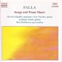 Falla: Songs and Piano Music