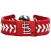 Gamewear Cardinals Team Colors Gamewear Mlb Leather Wrist Bands